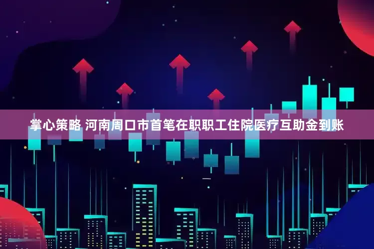 掌心策略 河南周口市首笔在职职工住院医疗互助金到账