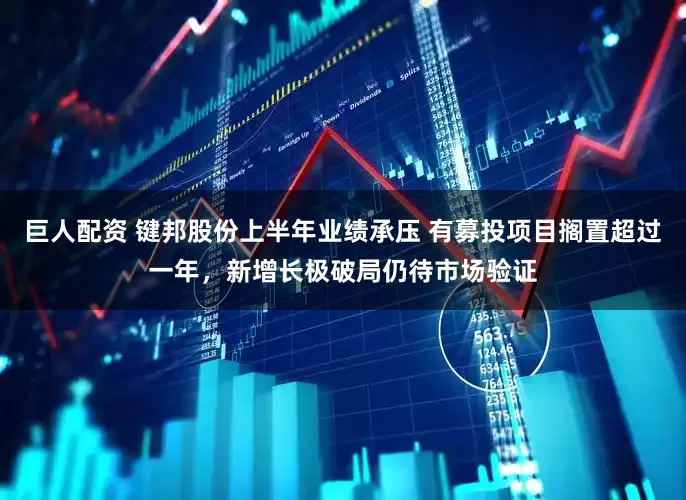 巨人配资 键邦股份上半年业绩承压 有募投项目搁置超过一年，新增长极破局仍待市场验证