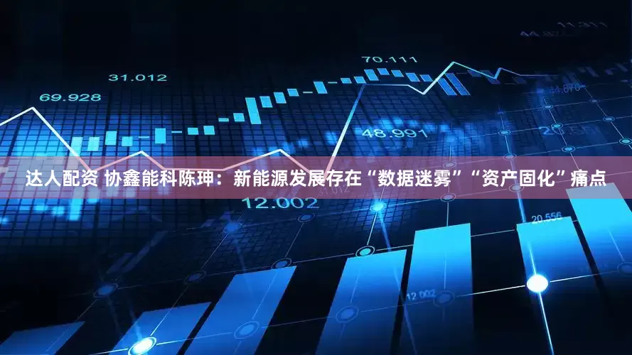 达人配资 协鑫能科陈珅：新能源发展存在“数据迷雾”“资产固化”痛点