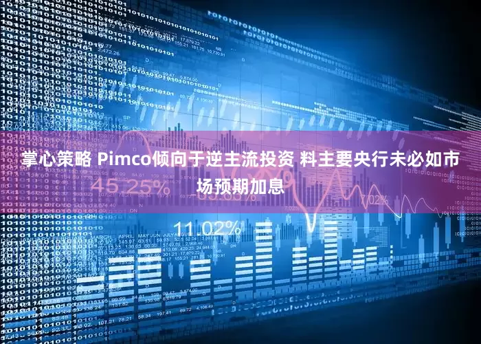 掌心策略 Pimco倾向于逆主流投资 料主要央行未必如市场预期加息